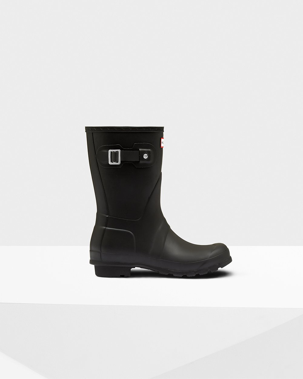 Hunter Original Short Rain Boots - Cheap Online Womens Black - PSNBXL052